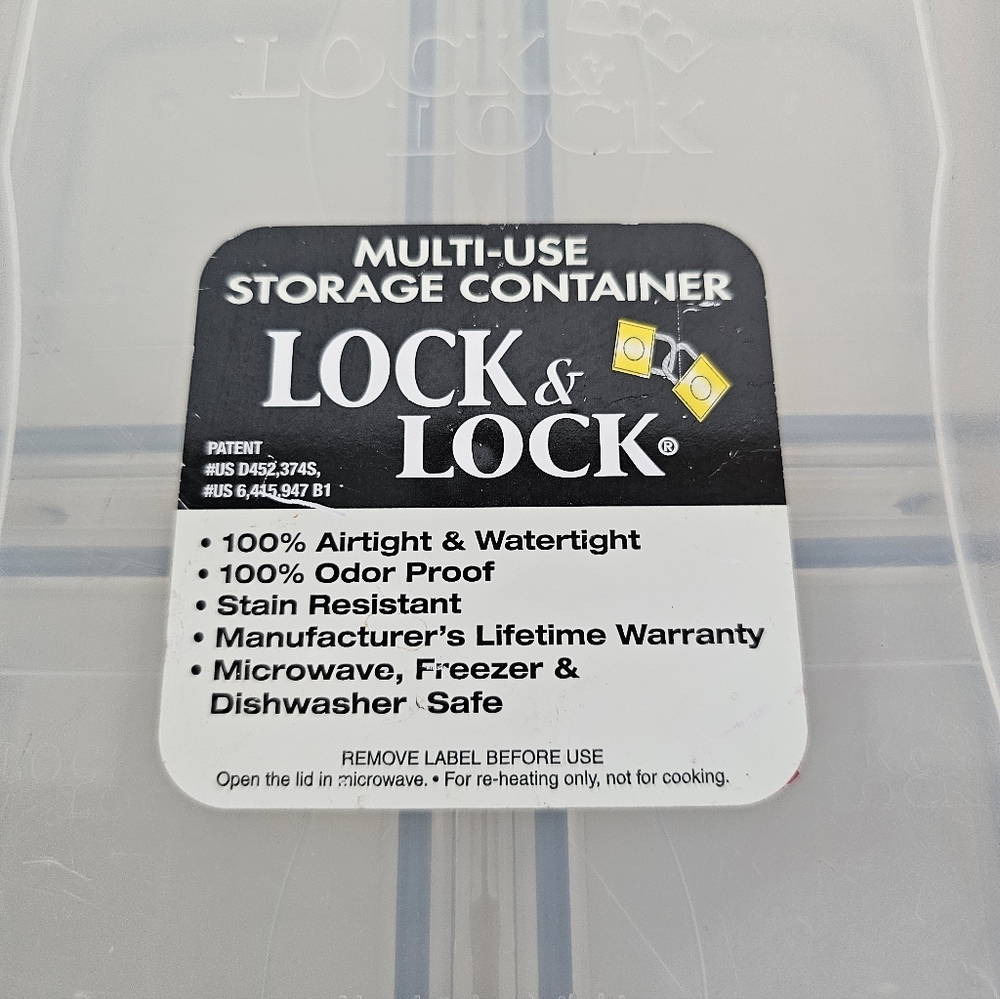 Lock & Lock Set Of 17 Multi-Use Nesting Storage Containers & Lids Vintage NOS - Picture 5 of 14